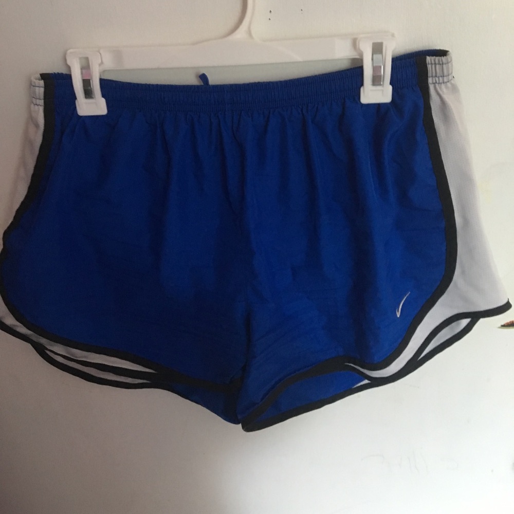 Royal blue Nike shorts